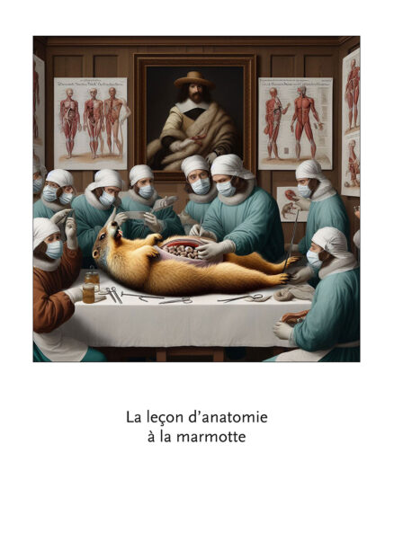 La leçon d'anatomie à la marmotte
