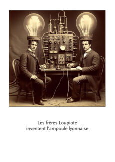 Les frères Loupiote inventent l'ampoule lyonnaise