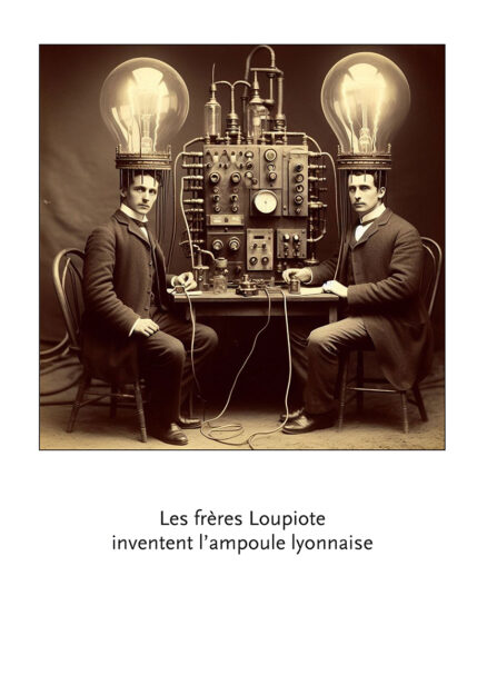 Les frères Loupiote inventent l'ampoule lyonnaise